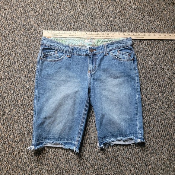 So Wear It Declare It Vintage Style Denim Shorts Size 11 - Picture 4 of 6